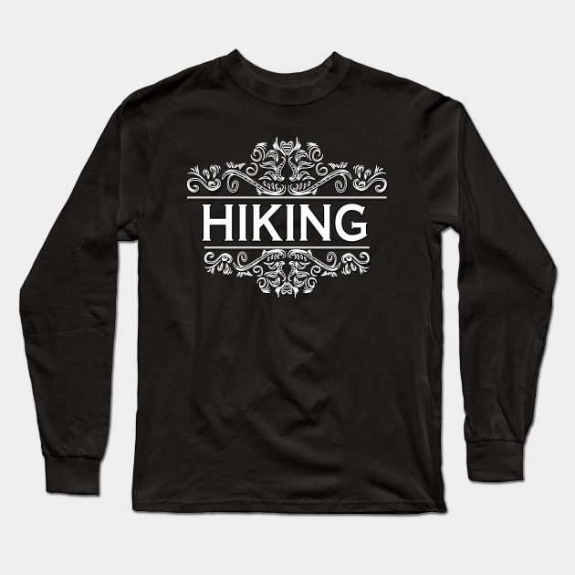 Sports Hiking Long Sleeve T-Shirt by Shop Ovov